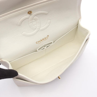 Chanel Matelasse Double Flap Shoulder Bag In Lambskin Leather