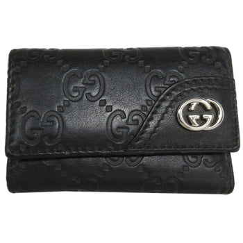 Gucci Key Case Leather Black