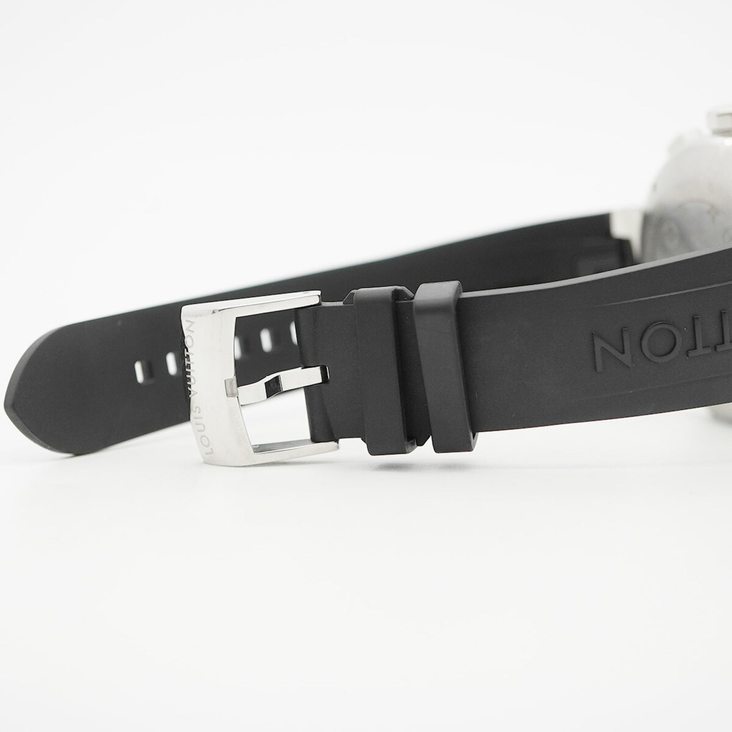 Louis Vuitton Tambour Q102D Blue Dial