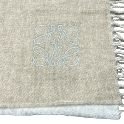 Loewe Wool Cashmere Anagram Scarf/Stole