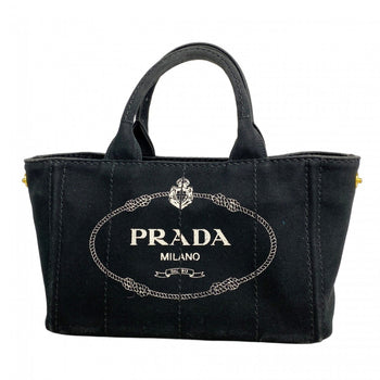 Prada Canapa Canvas Tote Bag