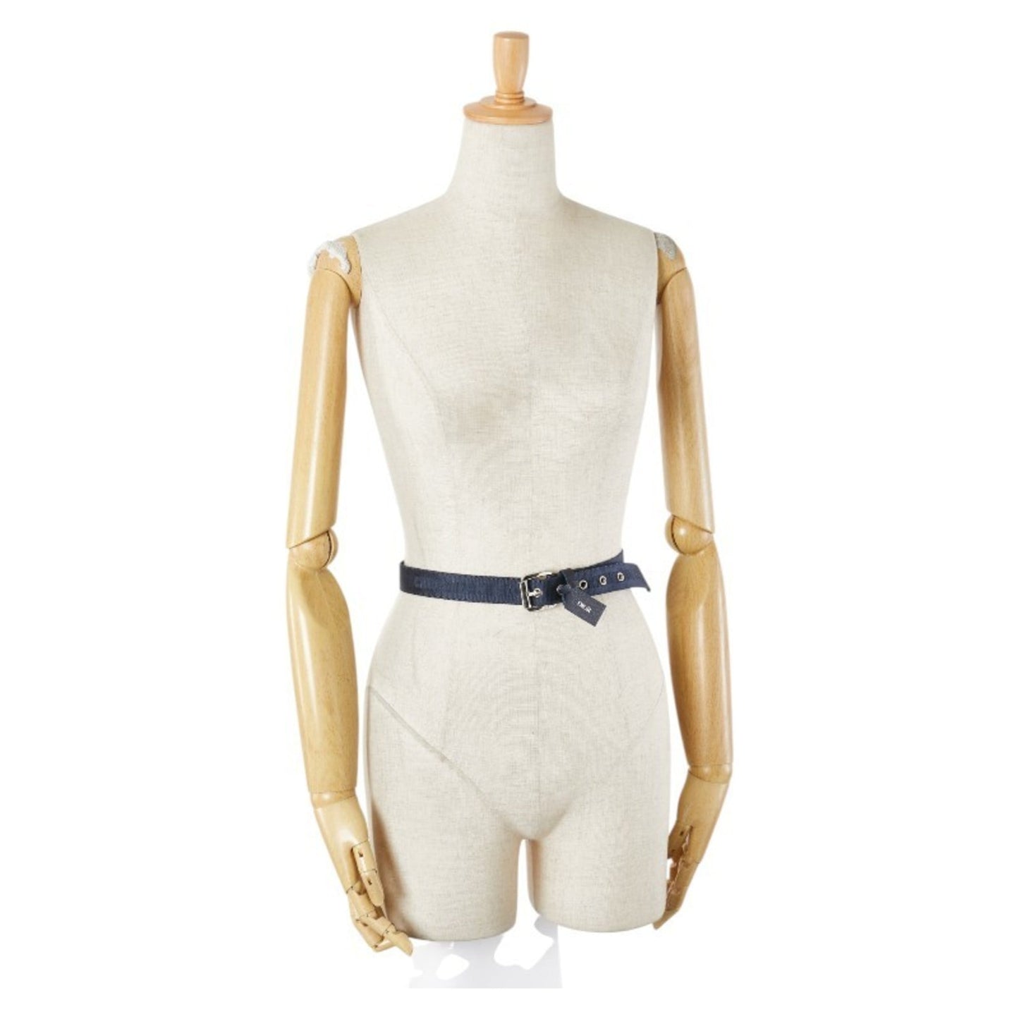 Christian Dior Dior Belt Navy Nylon