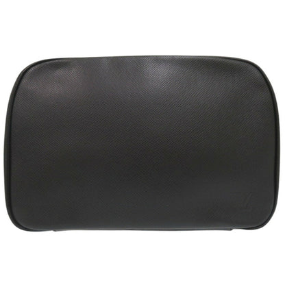 Louis Vuitton Taiga True Toilette Ardoise Second Bag Pouch M30212 Black Ca1014 Engraved Lv