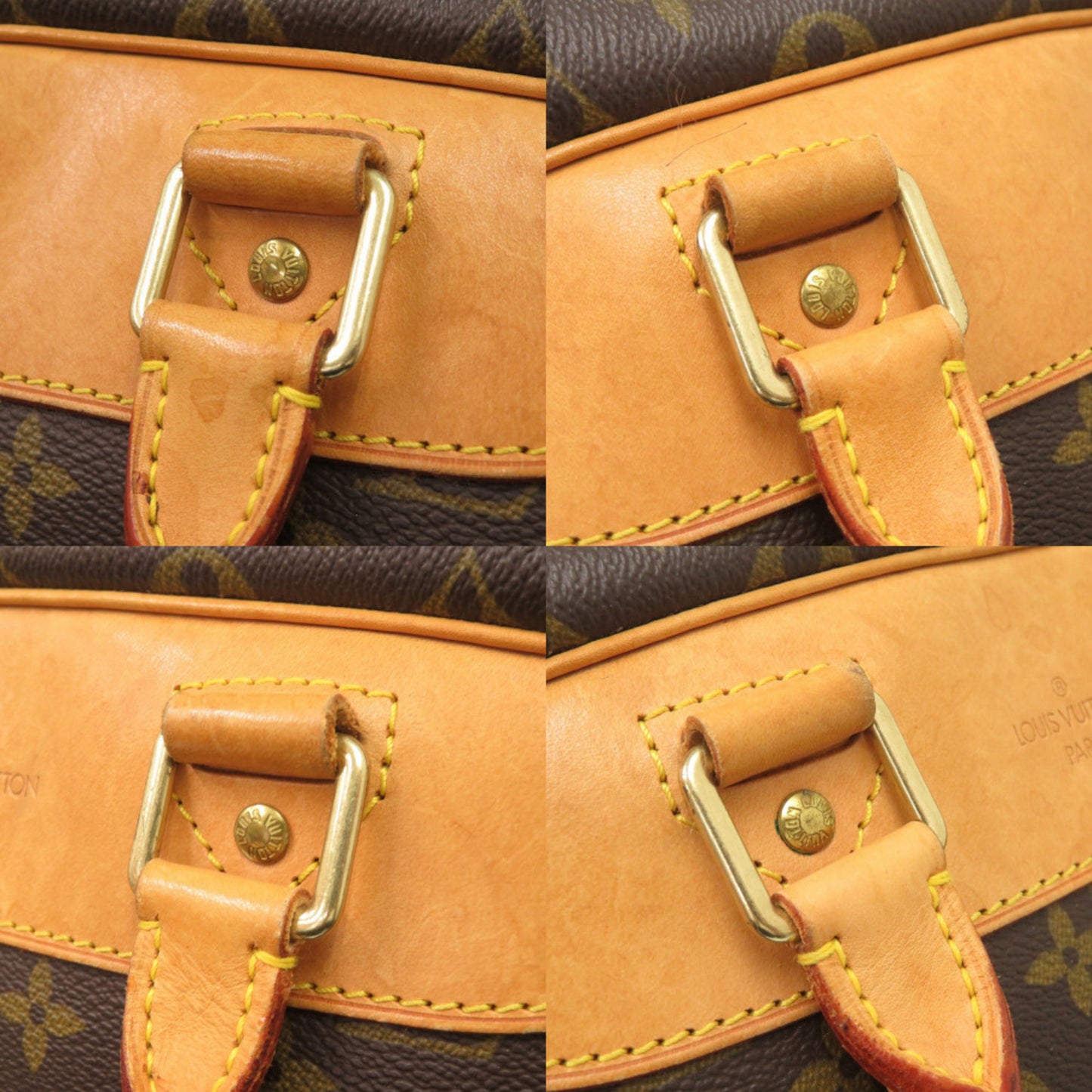 Louis Vuitton Evasion Monogram M41443 Canvas Brown Boston Bag 1234 Louis Vuitton