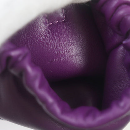 Hermes Pillow Anjou Milo Vous Swift Serie Button Drawstring Leather Phone Case Pouch