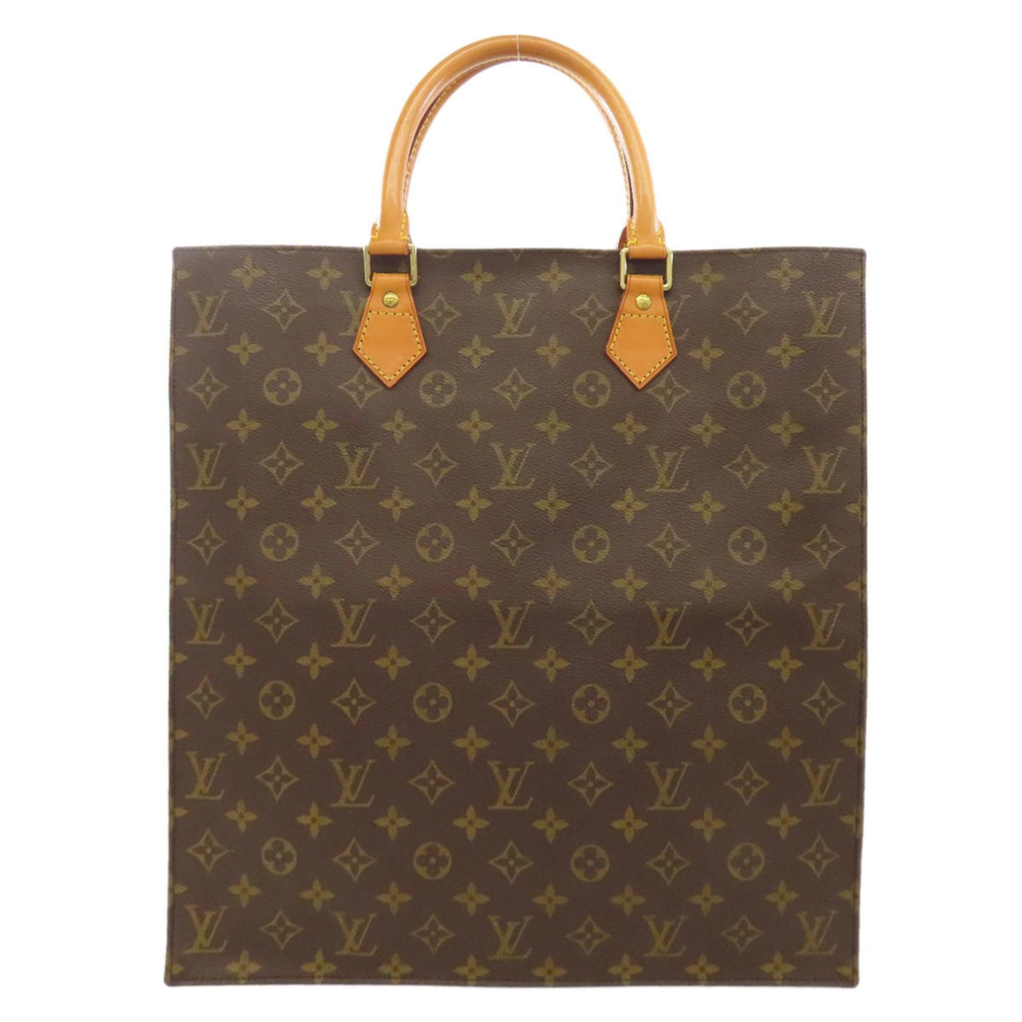 Louis Vuitton M51140 Sac Plat Handbag Monogram Canvas