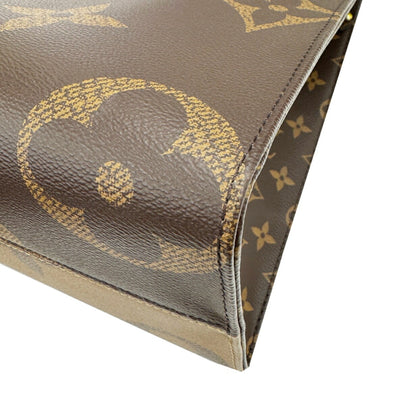 Louis Vuitton On The Go Mm M45321 Monogram Giant Reverse Tote Bag With Rfid