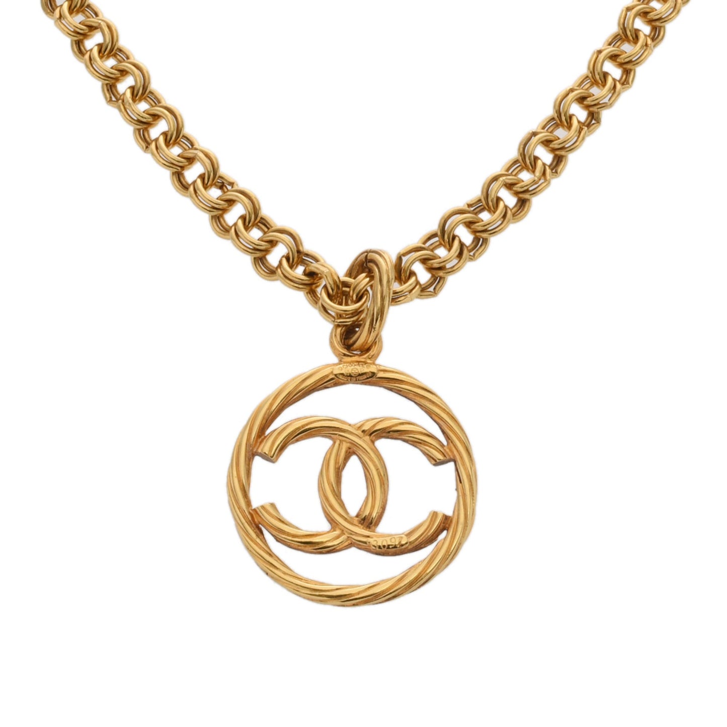 Chanel Coco Mark Vintage 1993 Model Gold Hardware
