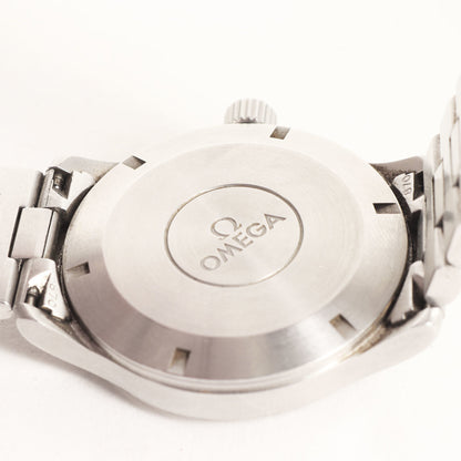 Omega 90S Dynamic 3 Date Automatic Watch Silver Black Dial
