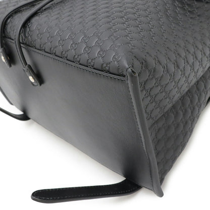 Gucci Micro Guccissima Backpack Leather Black 607993