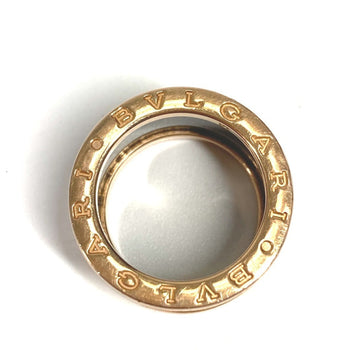 Bvlgari B-Zero1 3-Band Gold Ring In Au750 Ceramic