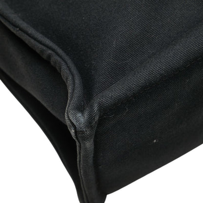 Hermes Four Tote Mm Bag Handbag Black Canvas