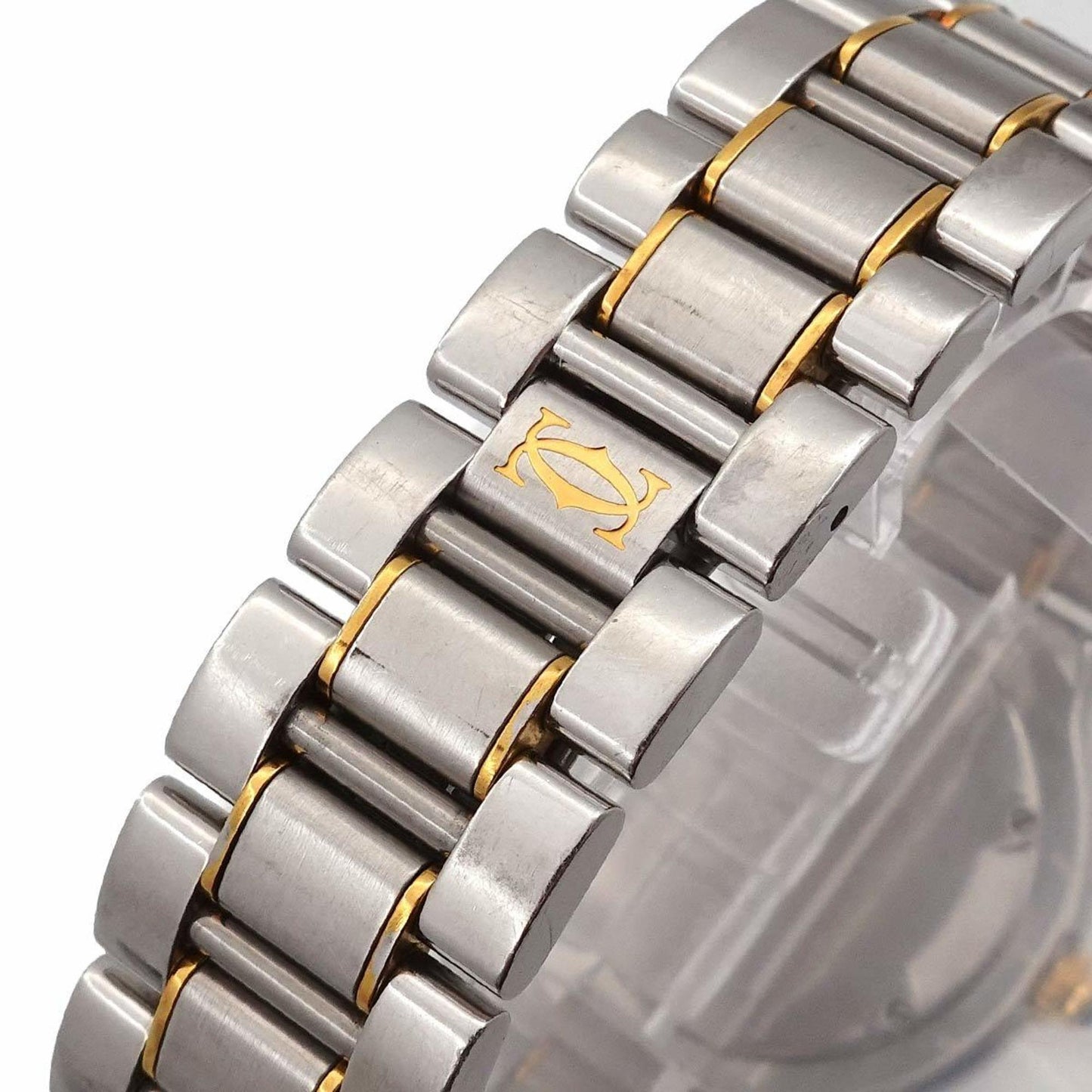 Cartier Must 21 Vantianne Two-Tone Watch W10072R6 Boys' Silver Quartz