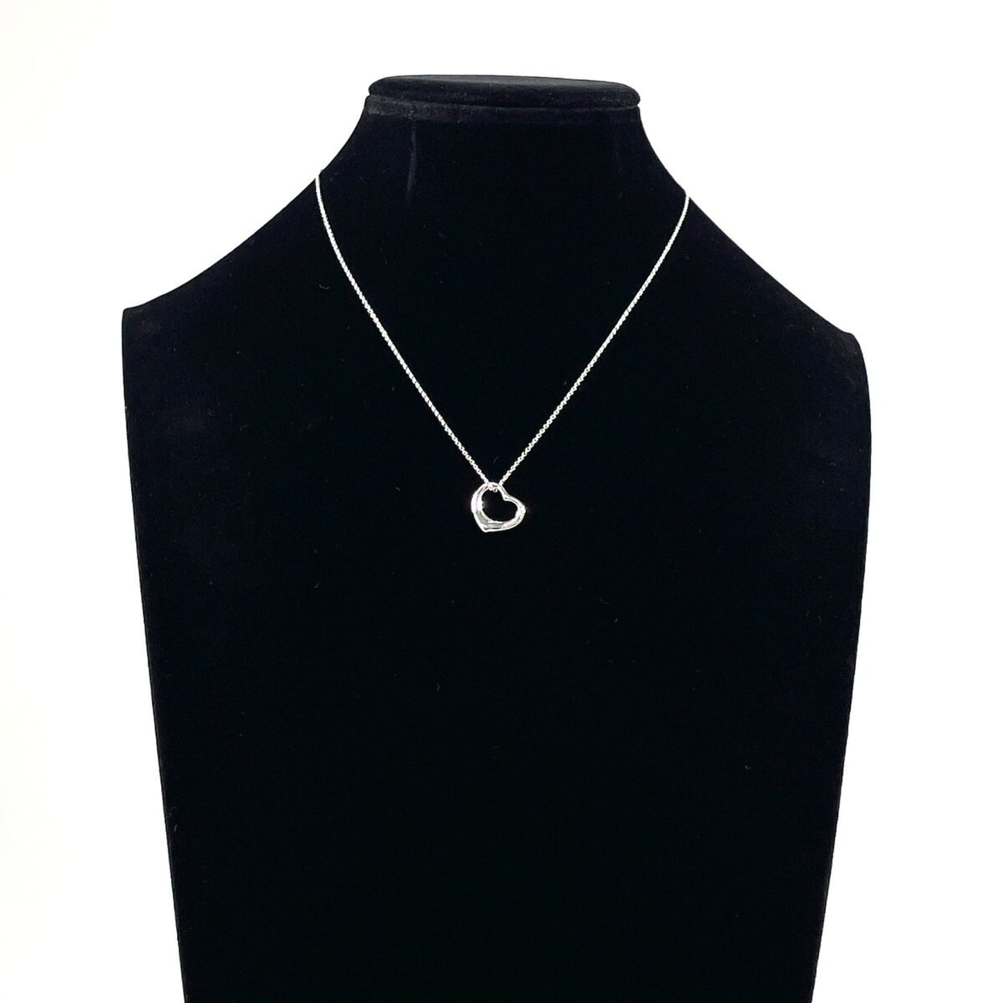 Tiffany & Co. Tiffany Heart Elsa Peretti Necklace In 925 Sterling Silver