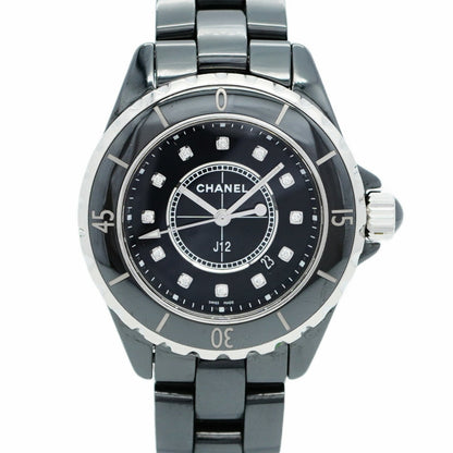 Chanel J12 H1625 Black Dial