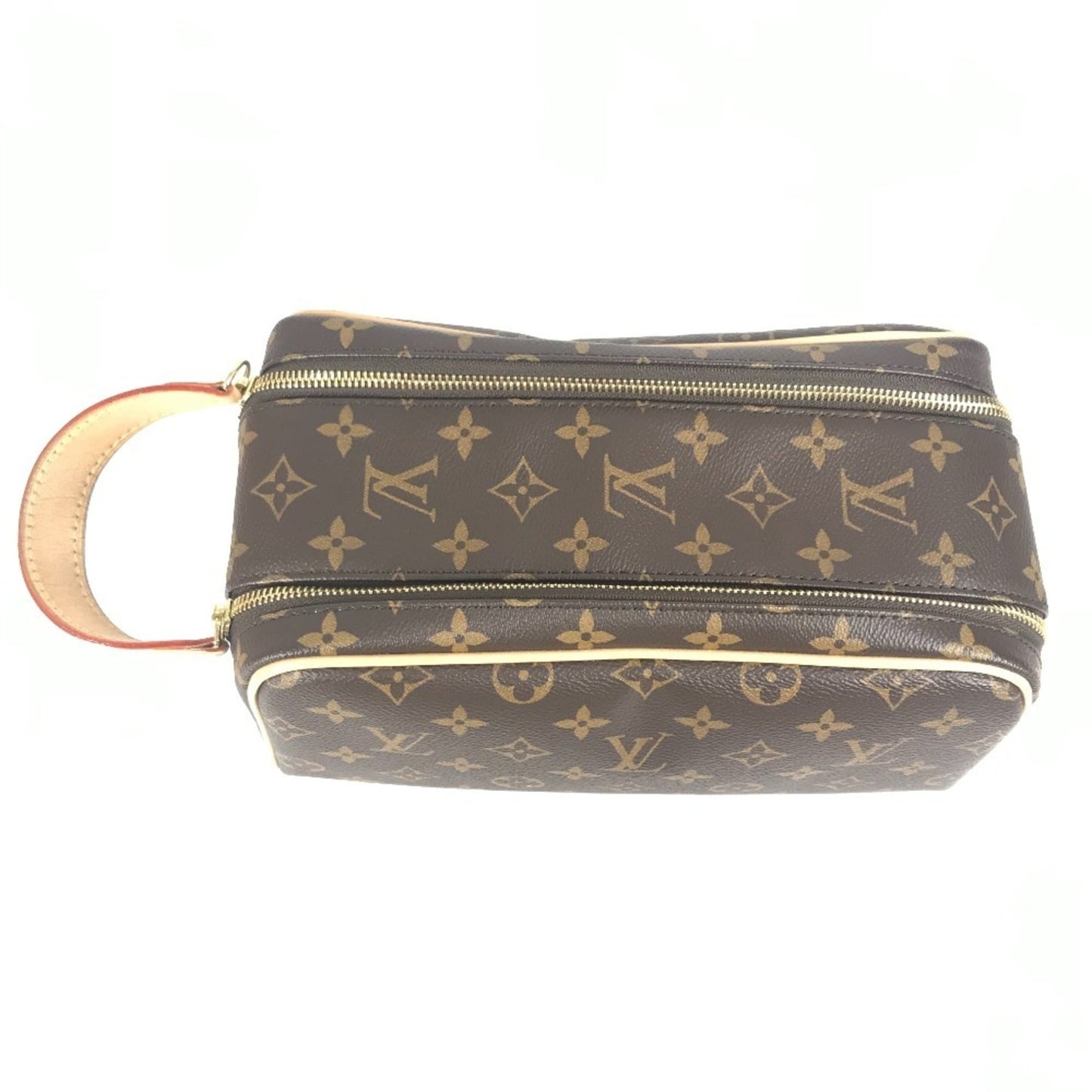 Louis Vuitton M44494 Monogram Dopp Kit Clutch Bag/Pouch/Second Bag In Canvas