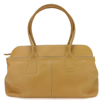 Tod'S Tods Tote Bag Leather Beige
