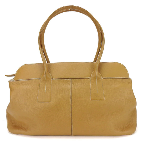 Tod'S Tods Tote Bag Leather Beige