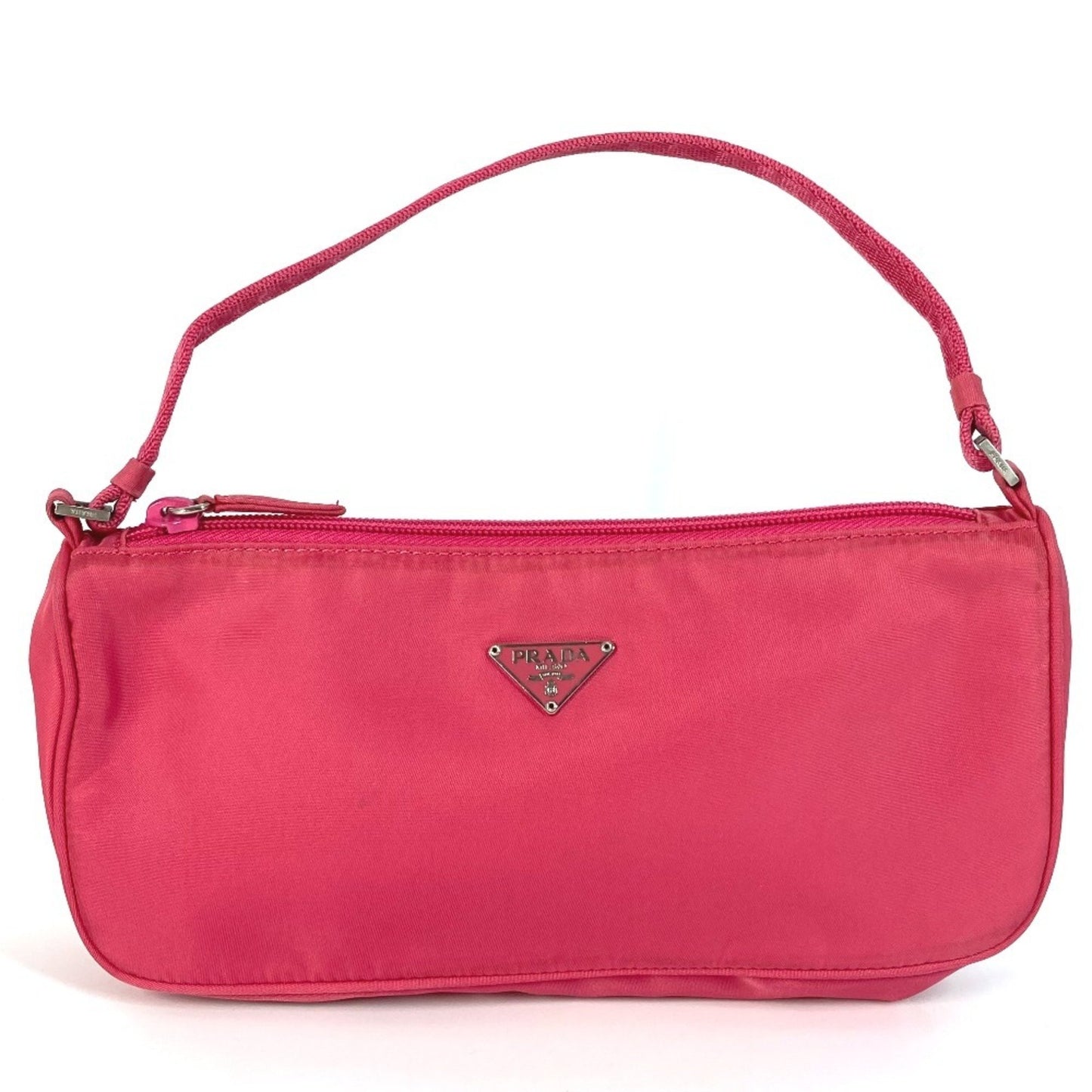Prada Prada Mv633 Triangle Logo Plate Bag Shoulder Handbag Accessory Pouch Nylon