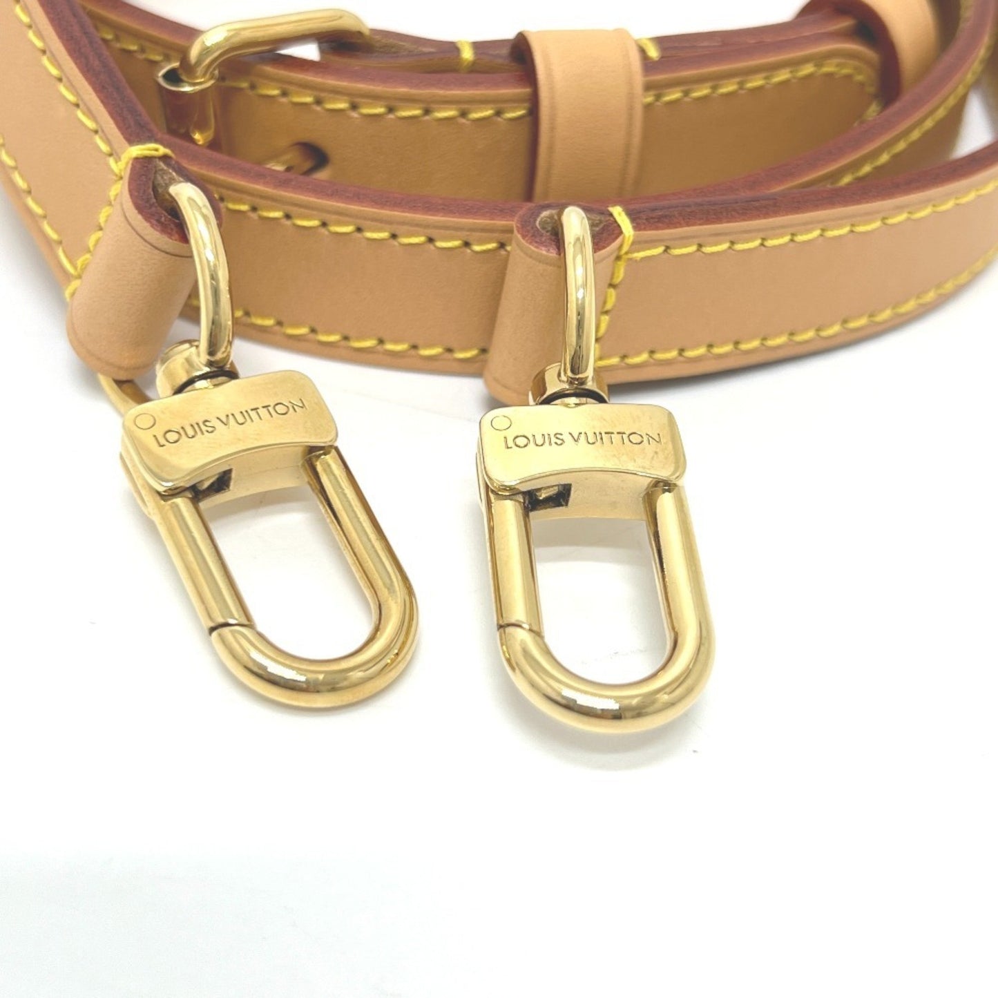 Louis Vuitton Adjustable Shoulder Strap In Naturally Smooth Leather