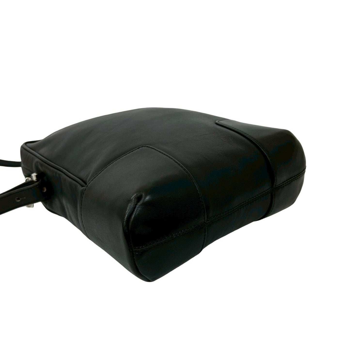 Loewe Anagram Logo Leather Shoulder Bag