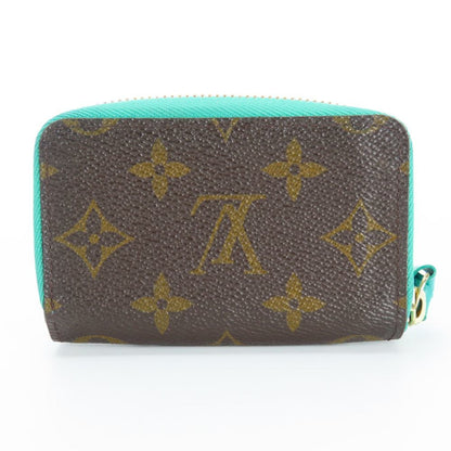 Louis Vuitton Multicart Card Case M60910 Monogram Turquoise Blue Brown