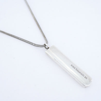 Tiffany Narrow Bar Necklace