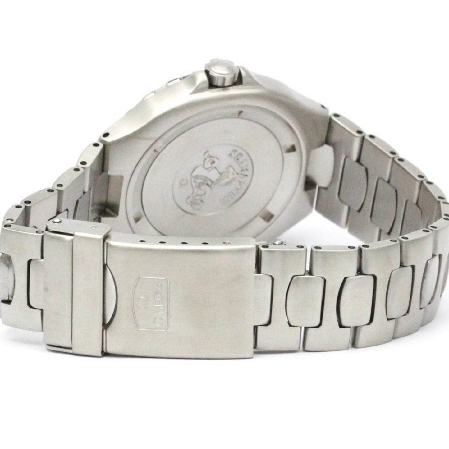 Omega Seamaster Professional 18K Gold Steel Watch 396.1042 Polished