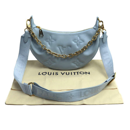 Louis Vuitton Louis Vuitton Over The Moon Shoulder Bag Bubble Gram Blue Glacier M59825