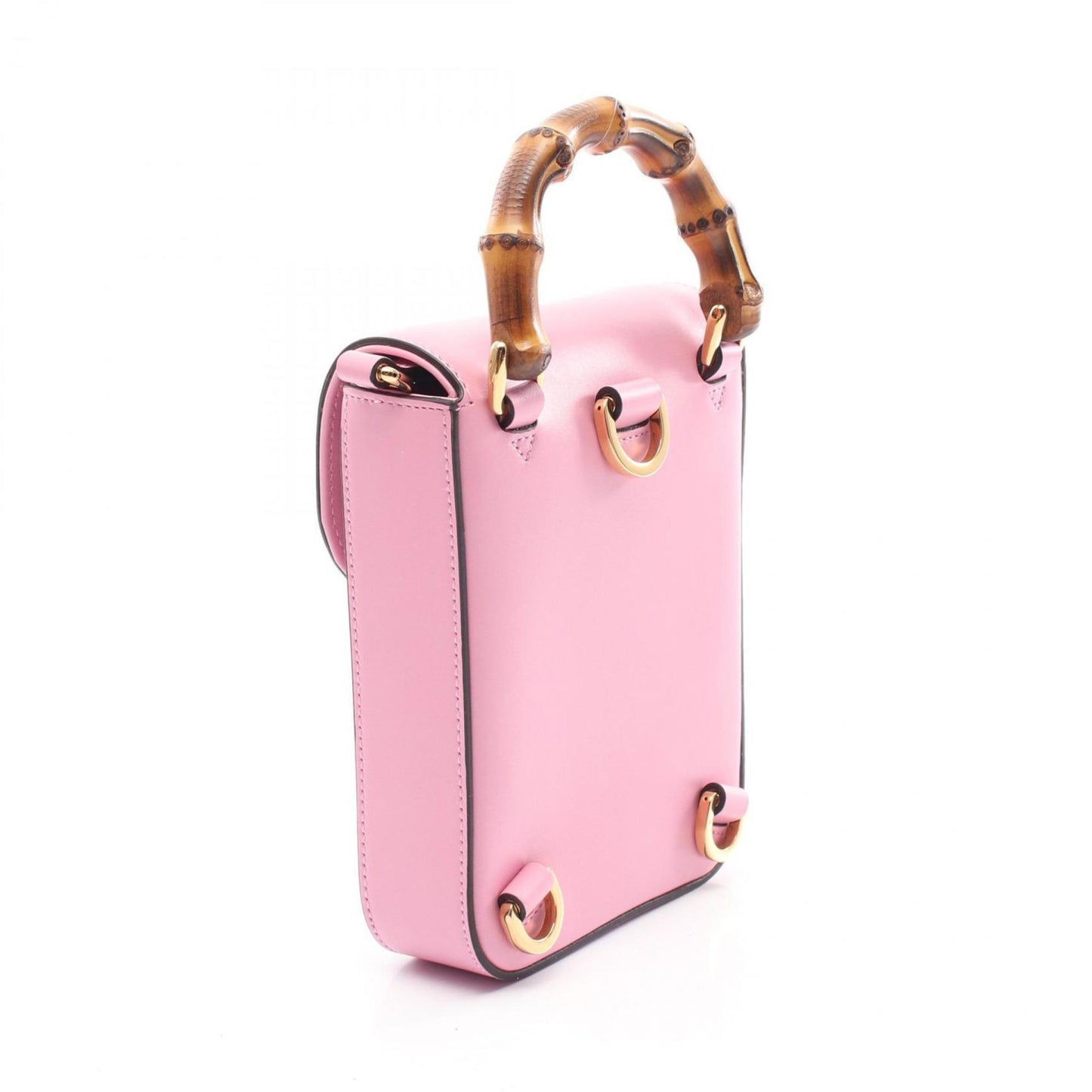 Gucci Bamboo Handbag Leather
