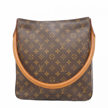 Louis Vuitton Monogram Looping Gm Shoulder Bag M51145 Brown
