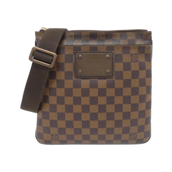 Louis Vuitton Damier Pochette Plat Brooklyn N41100 Shoulder Bag