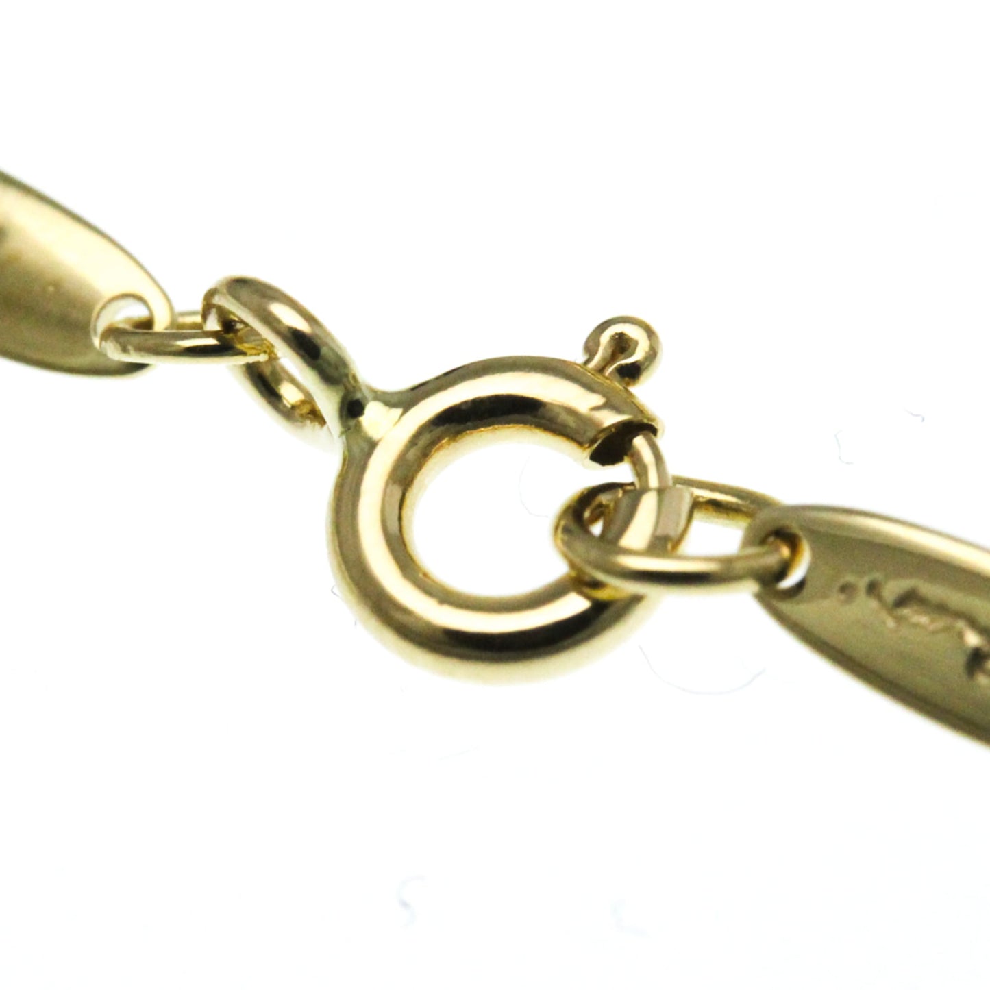 Tiffany Teardrop Necklace Yellow Gold (18K) No Stone Women