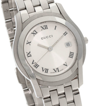Gucci 5500M Watch Stainless Steel Ss