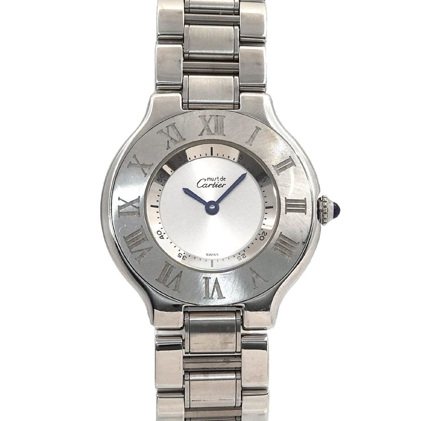 Cartier Must 21 Vantianne W10110T2 Boys' Silver Quartz Watch