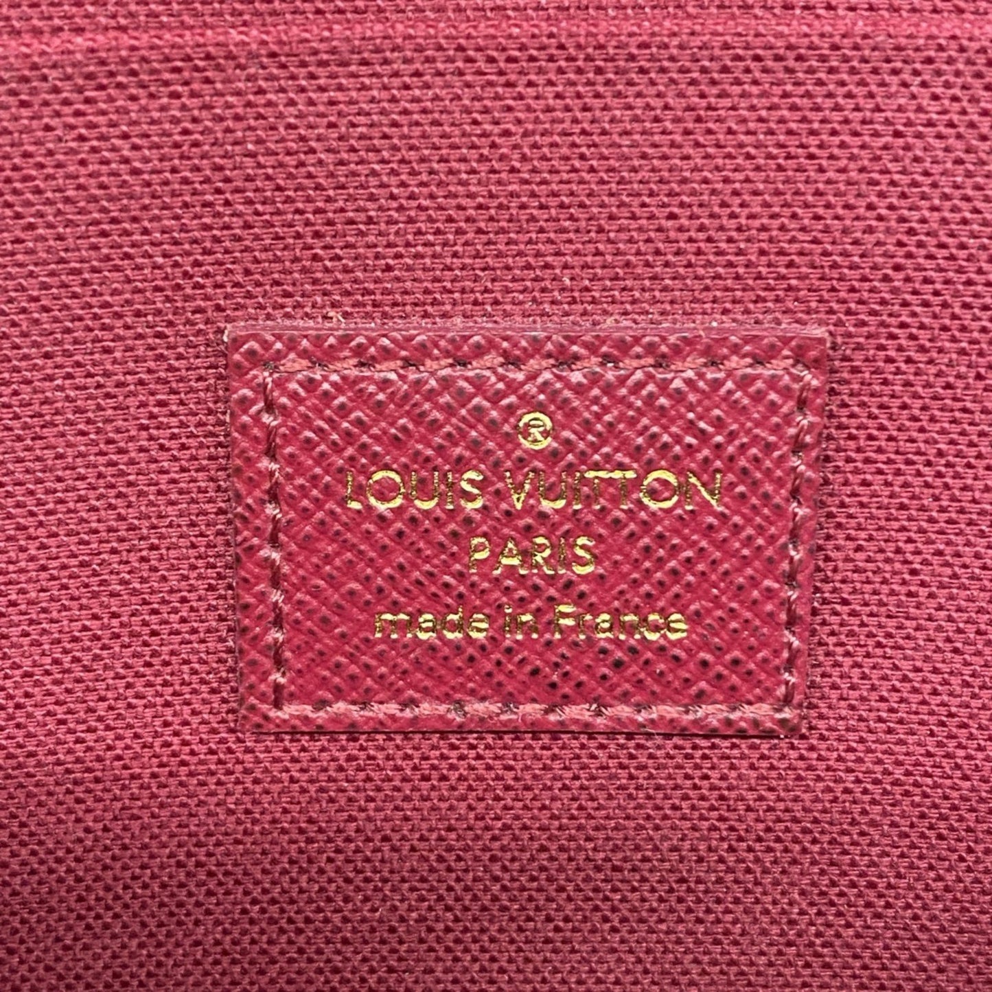 Louis Vuitton Monogram Pochette Felicie Shoulder Wallet M81896 Brown