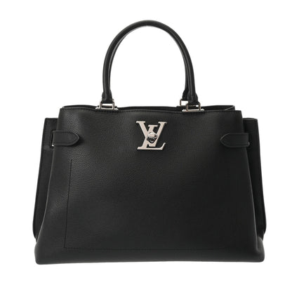 Louis Vuitton Louis Vuitton Lock Me Day Black M53730 Women'S Grained Calfskin 2-Way Bag