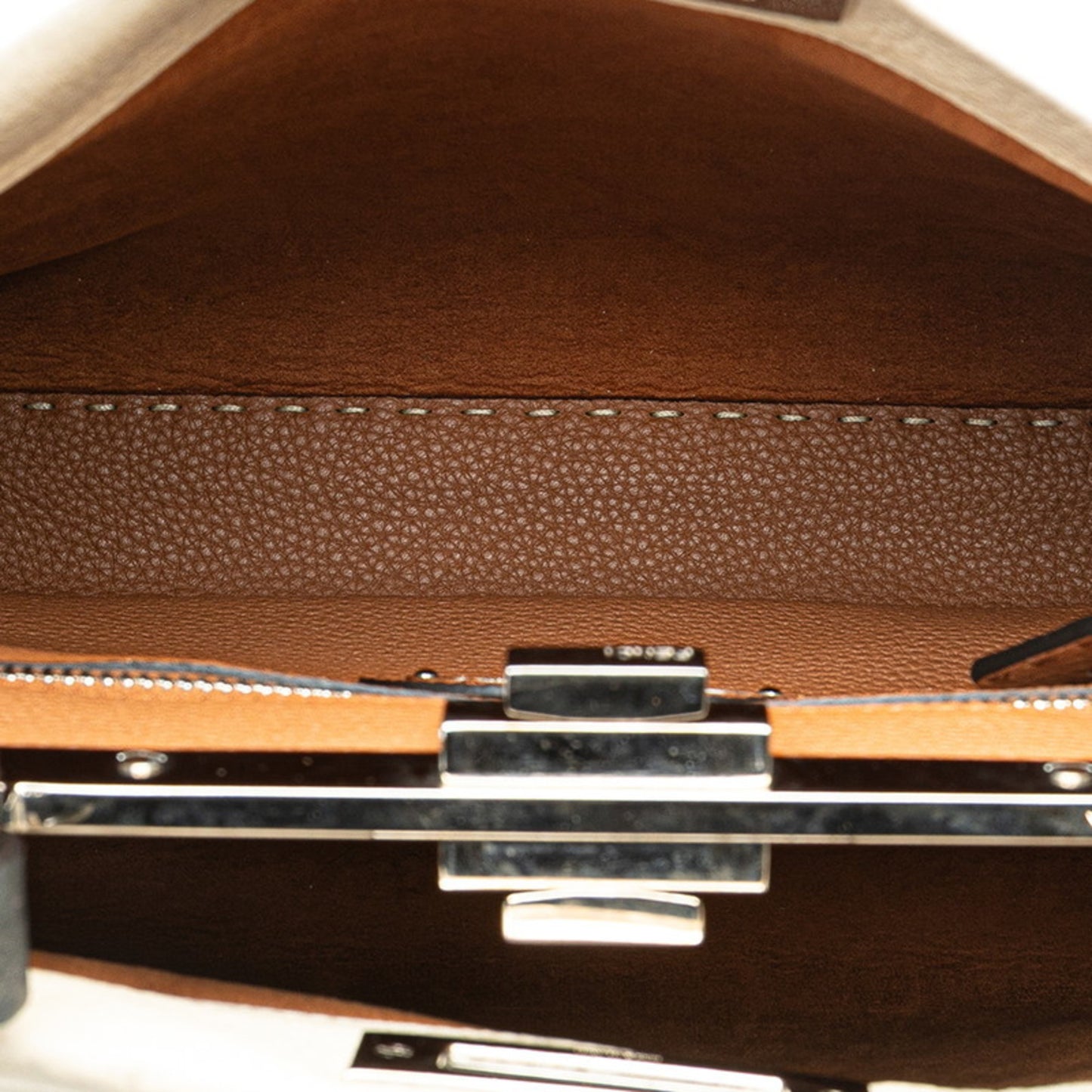 Fendi Selleria Peekaboo Regular Handbag/Shoulder Bag