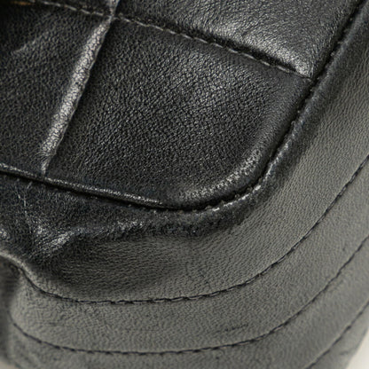 Chanel Chocobar Shoulder Bag In Black Lambskin