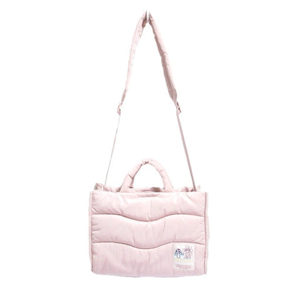 Coach Coach Topia Loop Tote Recycled Polyester Quilted 2Way Bag Shoulder Pink