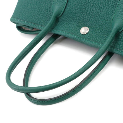 Hermes Herms Garden Party 30 Tpm Tote Bag In Negonda Malachite