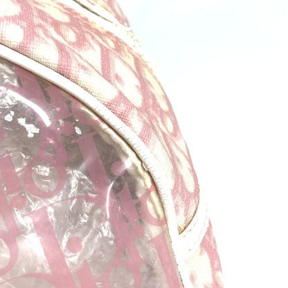 Christian Dior Dior Trotter Logo Tote Bag/Mini Boston Bag/Handbag In Vinyl And Patent Leather