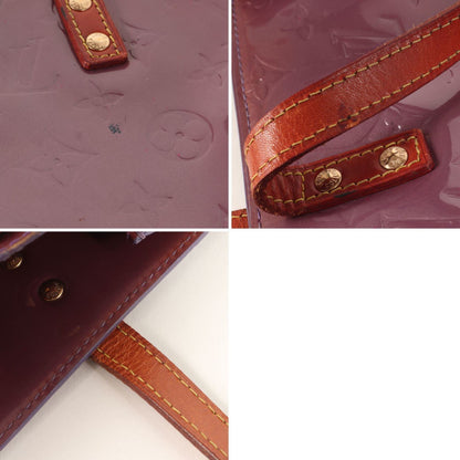 Louis Vuitton Monogram Vernis Reed Mm Tote Bag