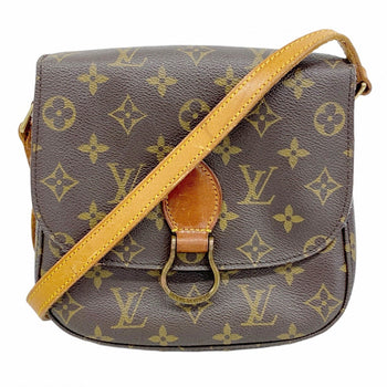 Louis Vuitton Monogram Saint-Cloud Mm Shoulder Bag M51243 Brown
