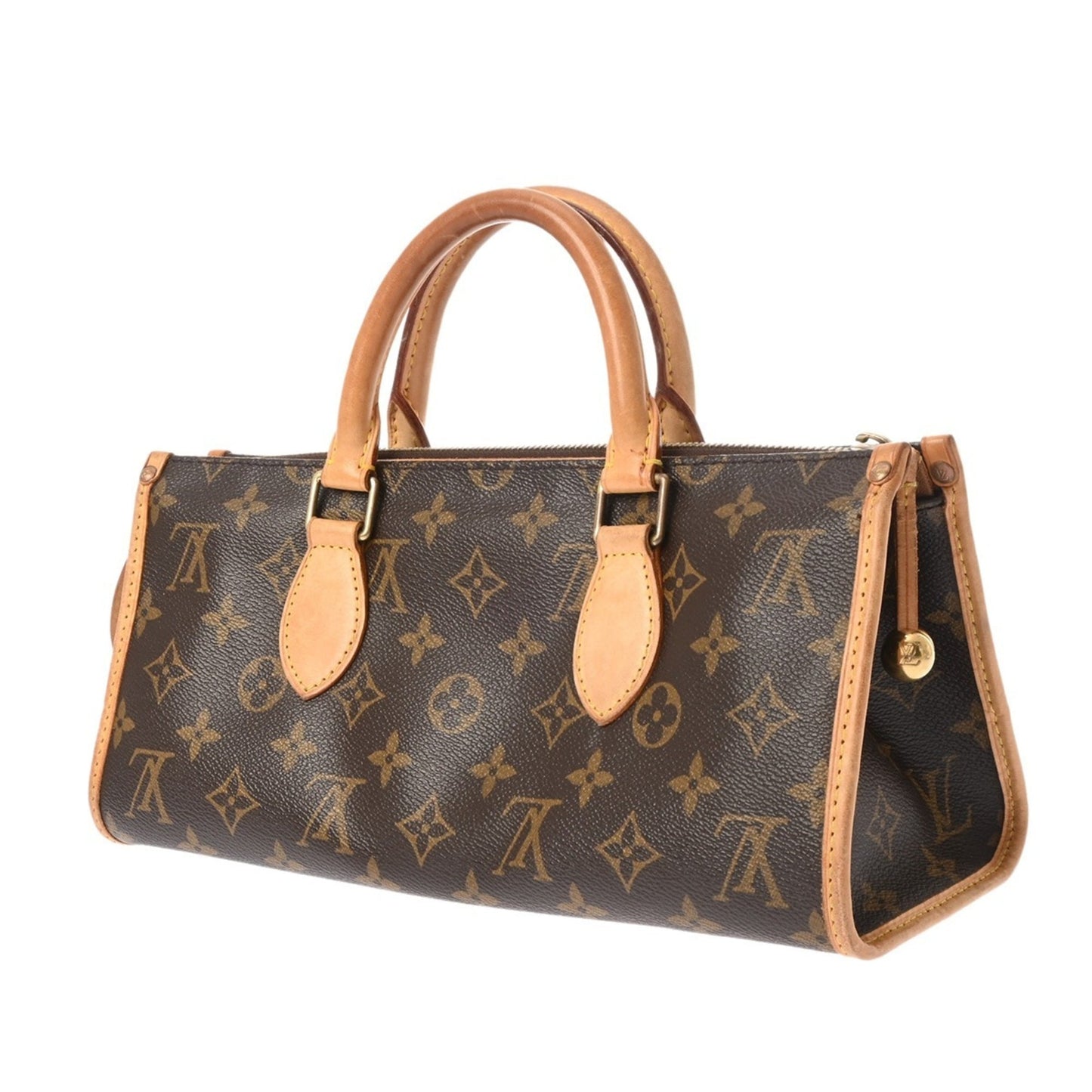 Louis Vuitton Monogram Popincourt Brown M40009 Women'S Canvas Handbag