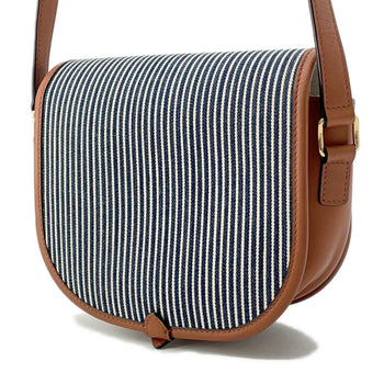 Celine Shoulder Bag Medium Folco Triomphe Stripe 191502 Celine Bags