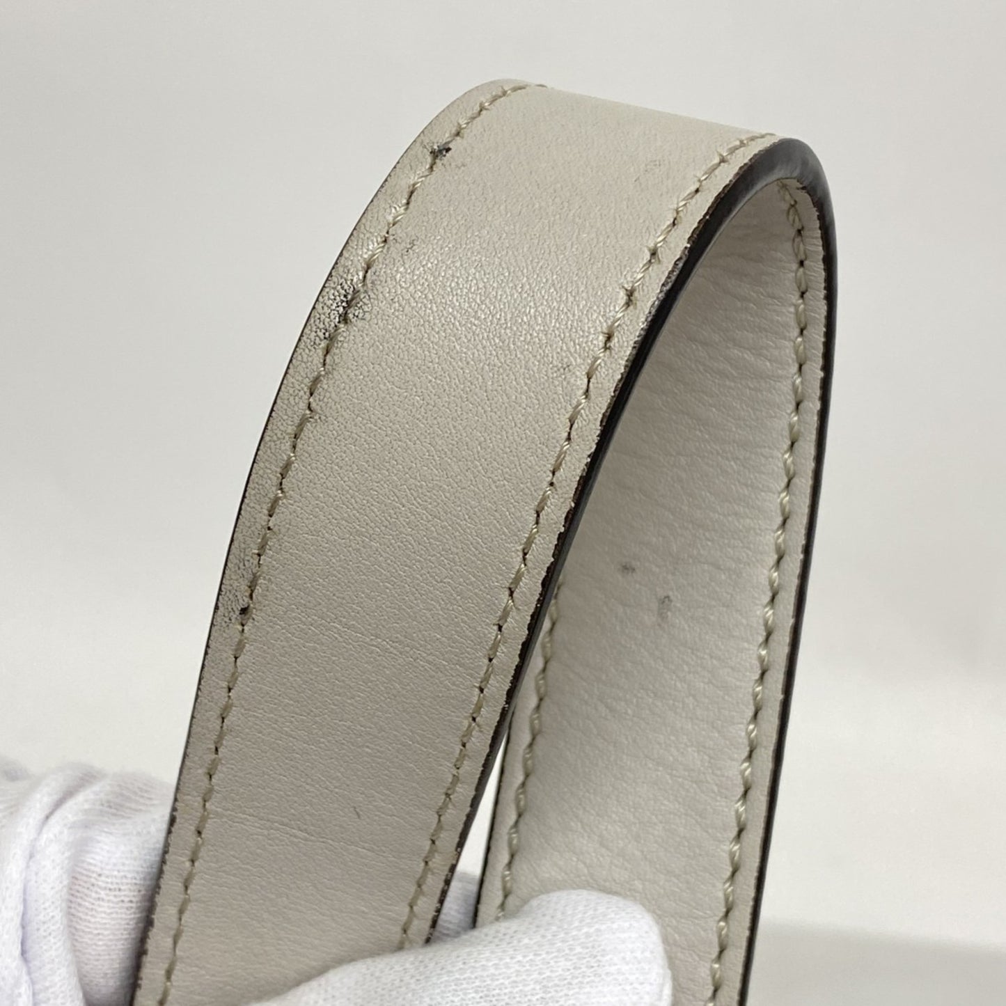 Fendi By The Way Leather Handbag In Gray