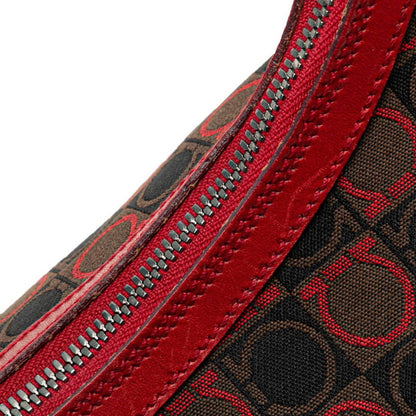 Salvatore Ferragamo Gancini One-Shoulder Bag In Black