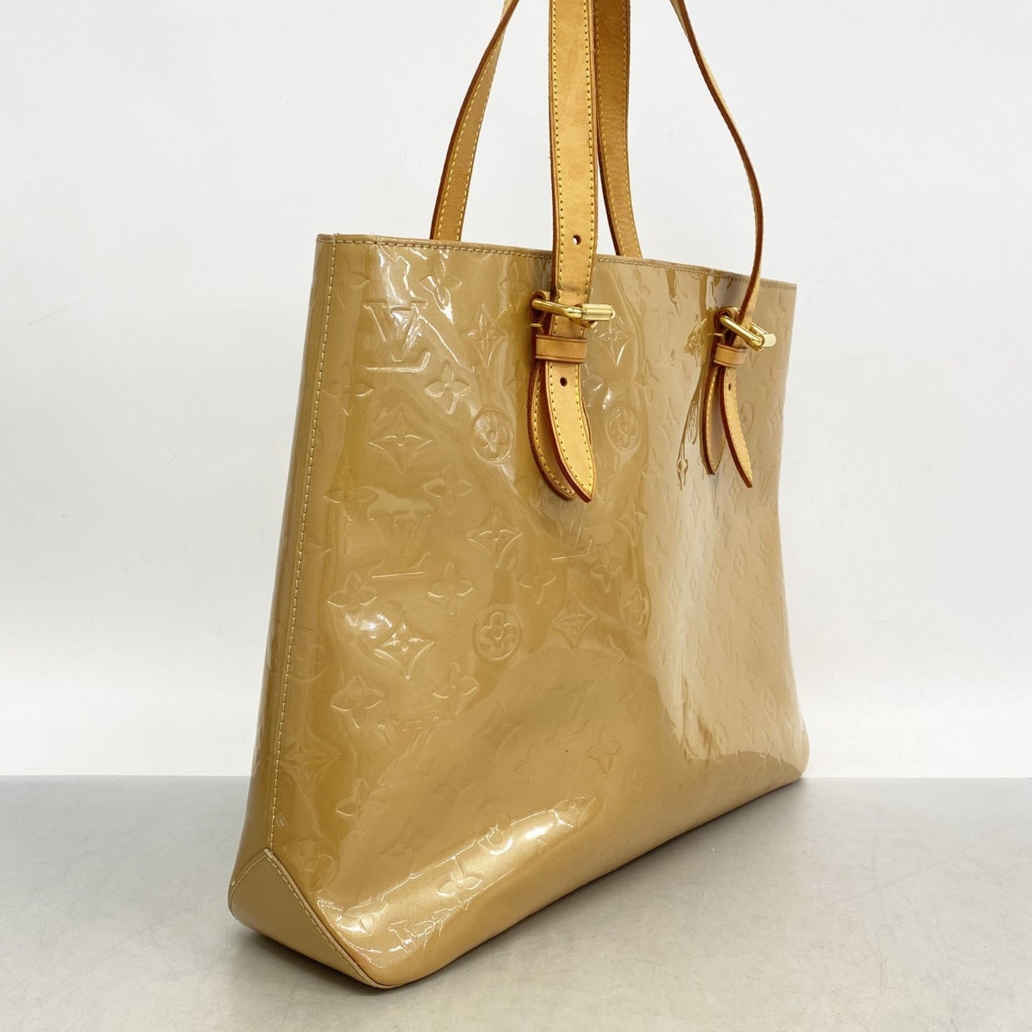 Louis Vuitton Vernis Blended Wood Tote Bag M91511 Noisette