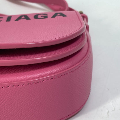 Balenciaga 550639 Pochette Crossbody Bag Shoulder Bag Pink Black